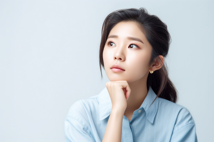 インプラント治療が高額な理由を考える女性