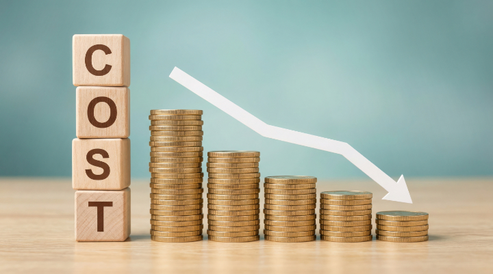費用の負担を抑えるイメージ
