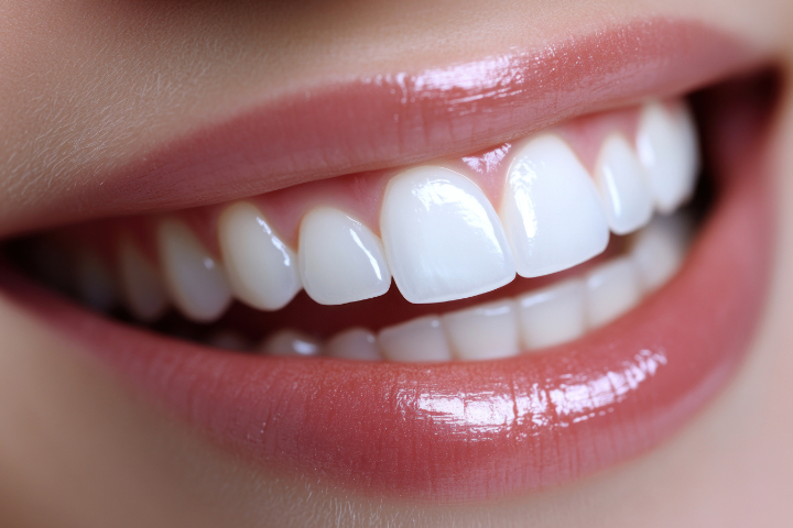 白く美しい歯並び